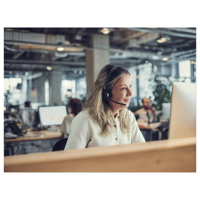 EPOS Auriculares Bluetooth Inalámbrico y Alámbrico Impact 500 MS UC ANC WL USB-C+A Certificado para Microsoft Teams