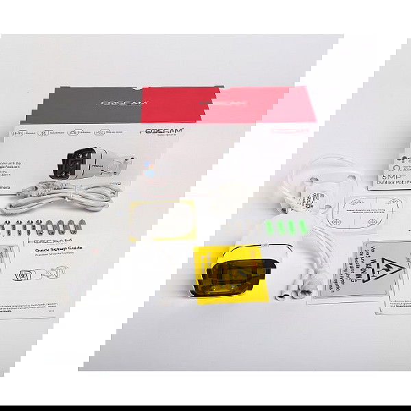 Foscam Cámara de Seguridad IP V5EP para Exterior, Alámbrico, Compatible con Amazon Alexa y Google Assistant Foscam Cámara de Seguridad IP V5EP para Exterior, Alámbrico, Compatible con Amazon Alexa y Google Assistant