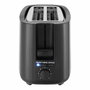 Edm Tostadora Black Design de doble ranura larga, 1400W, Negro