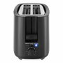 Edm Tostadora Black Design de doble ranura larga, 1400W, Negro