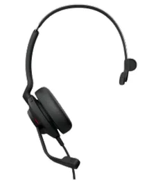Jabra Evolve2 30 SE UC Auriculares Mono con Cable para Oficina/Call Center (USB Tipo-C / Tipo-A) - Negro