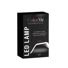ColorMe Cosmetics Lámpara LED para uñas, Negro