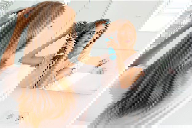 Beurer HC-45 Cepillo de Aire Caliente 2 en 1 para Volumen, Dar Forma y Peinar con Protección de Queratina y Cerámica