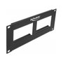DeLOCK Recorte del panel de conexiones Easy 45 10″ 2U negro
