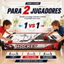 JugaToys Air Hockey eléctrico juego de mesa 69x36x16cm