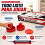 JugaToys Air Hockey eléctrico juego de mesa 69x36x16cm