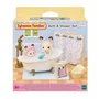 Sylvanian Families 5739 Conjunto de bañera y ducha con accesorios de baño