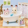 Sylvanian Families 5739 Conjunto de bañera y ducha con accesorios de baño