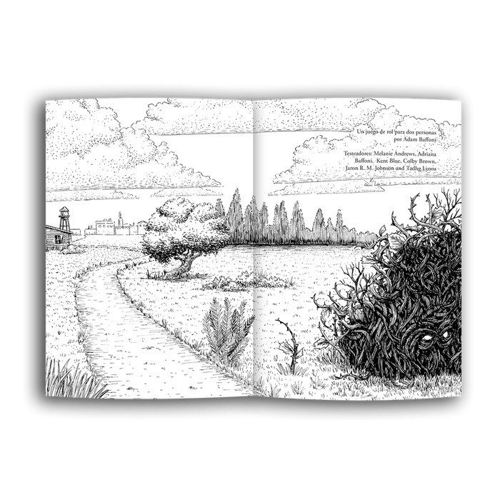 El refugio de Ryhope Tether Juego de Rol para 2 Jugadores con Doble Línea Temporal y Diario Compartido