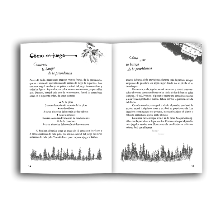 El refugio de Ryhope Tether Juego de Rol para 2 Jugadores con Doble Línea Temporal y Diario Compartido