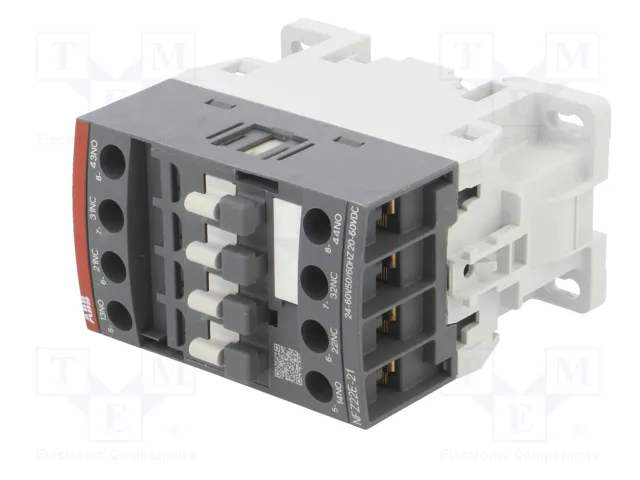 ABB NFZ22E-21 Contactor 4-polar 3A ABB NFZ22E-21 Contactor 4-polar 3A