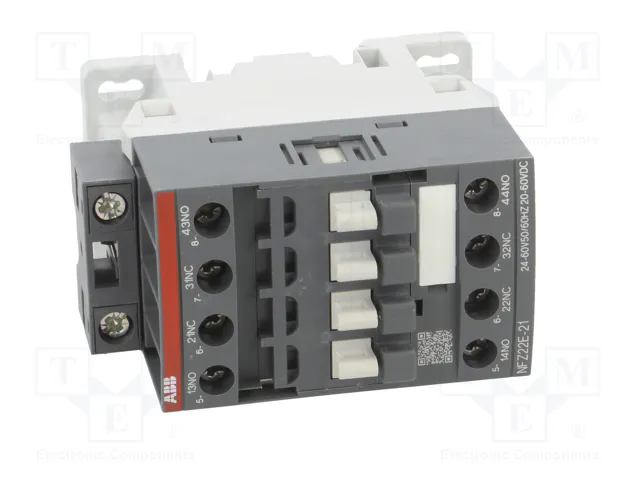 ABB NFZ22E-21 Contactor 4-polar 3A ABB NFZ22E-21 Contactor 4-polar 3A