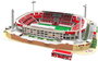 Eleven Force Estadio Los Cármenes Granada CF Réplica 3D 98 Piezas Fácil Montaje Sin Herramientas ni Pegamento Medidas 48x34 cm