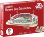 Eleven Force Estadio Los Cármenes Granada CF Réplica 3D 98 Piezas Fácil Montaje Sin Herramientas ni Pegamento Medidas 48x34 cm