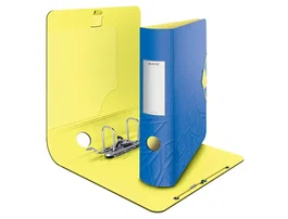 Archivador Palanca Leitz Urban Chic A4 180º 82Mm Azul (Set de 5)