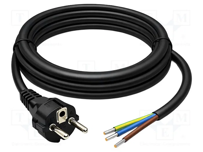 QOLTEC Cable de alimentación HD5VV-F 3G1,5mm2 Schuko 1,8m QOLTEC Cable de alimentación HD5VV-F 3G1,5mm2 Schuko 1,8m