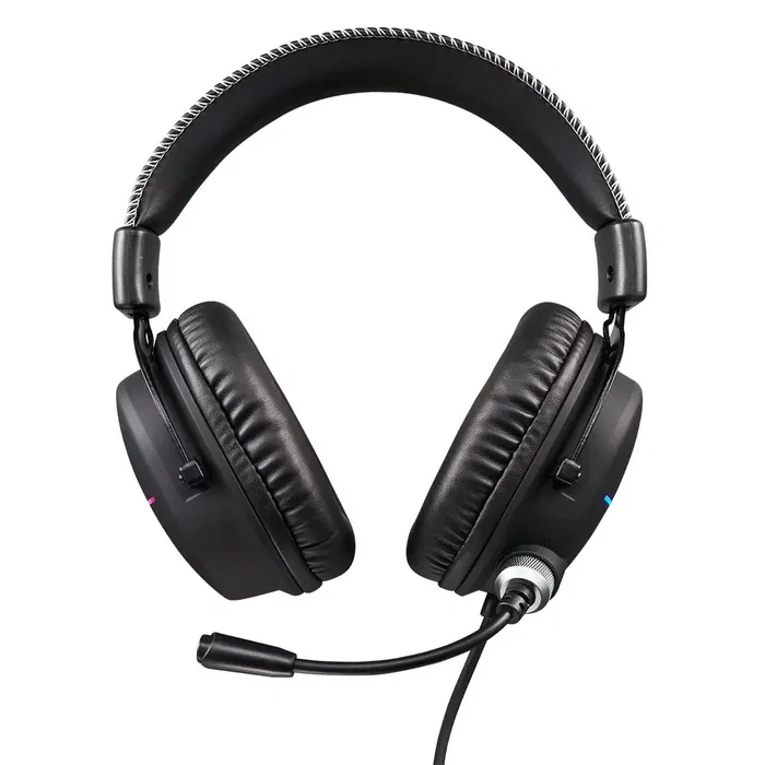 Acer Nitro Headset II NHW200 - Auriculares Gaming Alámbricos Diadema Circumaural, Negro, Conector 3.5 mm, Micrófono Boom con Cancelación de Ruido