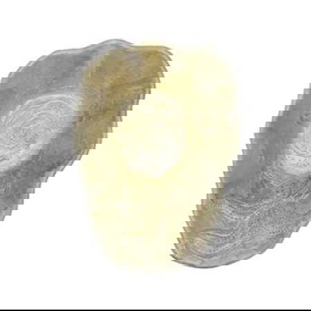 Summa Bol Oval de Gres para Vajilla, 35 cl, Color Arena, Modelo Mar Arena, Medidas 20x14x6 cm (Set de 6)