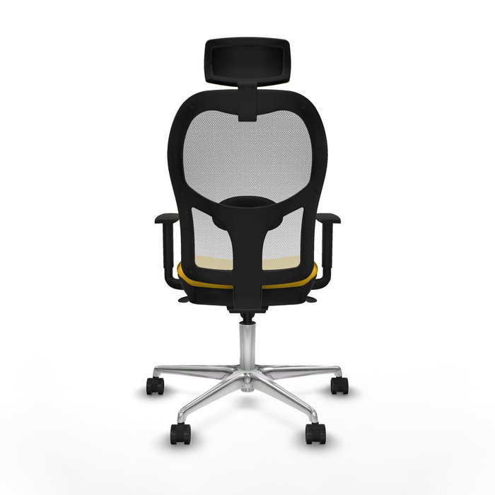 PIQUERAS Y CRESPO Silla de oficina Jorquera Amarillo y Blanco PIQUERAS Y CRESPO Silla de oficina Jorquera Amarillo y Blanco