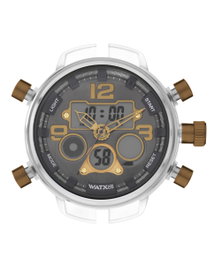 Watxandco RWA2821 Reloj Unisex Transparente