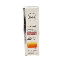 BE+ Mineral Facial Fluido P/Intol Spf 50+ 50ml