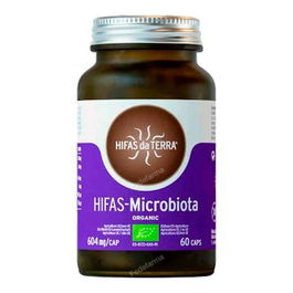 Hifas Da Terra Hifas Microbiota 60 Cápsulas - Suplemento BIO para el Cuidado y Equilibrio de la Flora Intestinal con Hongos Medicinales