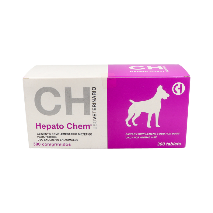 CHEMICAL IBERICA VET Hepato Chem 300 Comprimidos CHEMICAL IBERICA VET Hepato Chem 300 Comprimidos