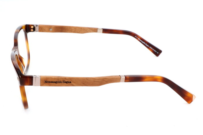 Ermenegildo Zegna EZ5062-52-57 Gafas de vista marrón para hombre