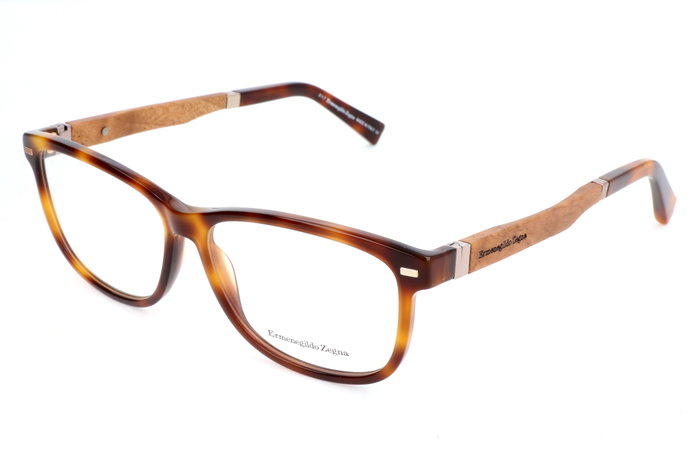 Ermenegildo Zegna EZ5062-52-57 Gafas de vista marrón para hombre