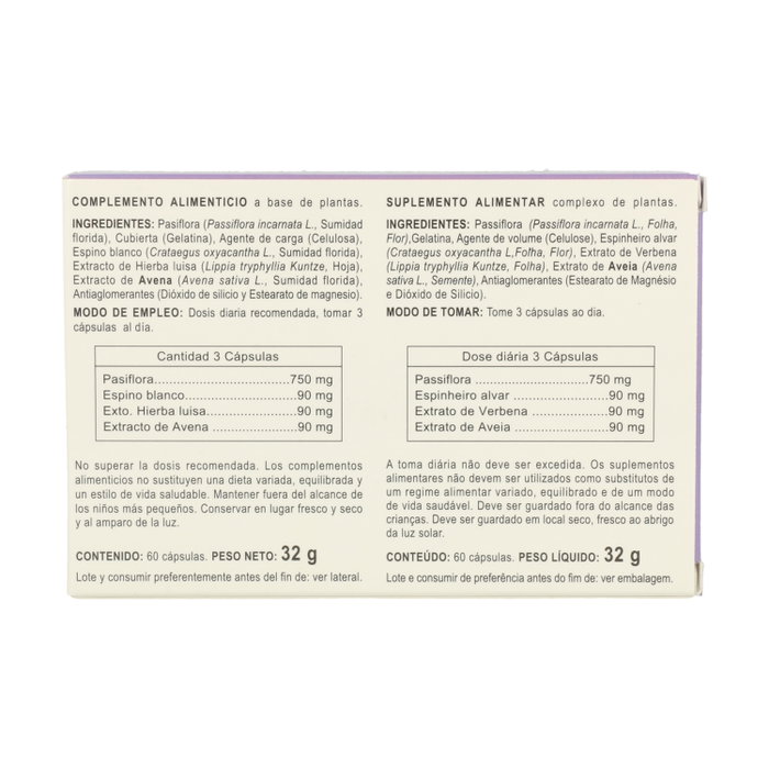 Integralia Pasiflora Plus 60 cápsulas