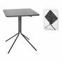 Ambiance Mesa plegable gris oscura 58 x 58 x 70 cm
