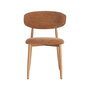 Silla Melocotón Tejido-Metal Contract 53 X 51 X 76,50 cm (Set de 2)