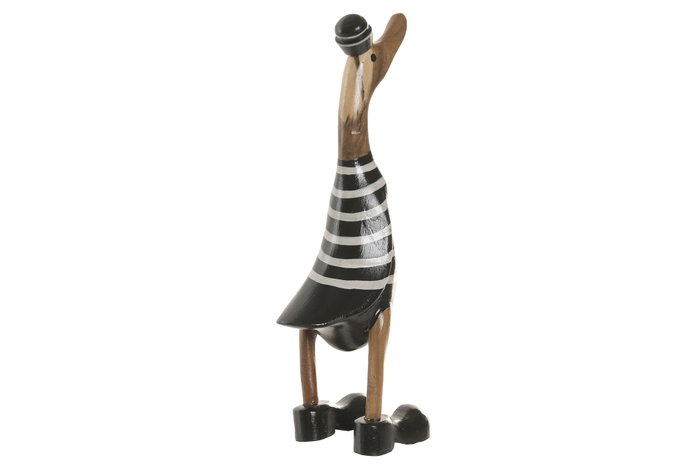 DKD Home Decor Figura de Pato en Bambú Surtida