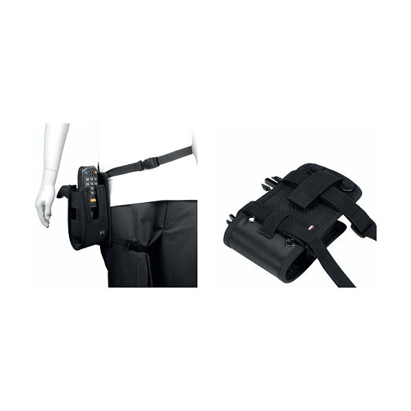 Mobilis funda para lector con mango de pistola HHD con correa y cinturón, talla S Mobilis funda para lector con mango de pistola HHD con correa y cinturón, talla S