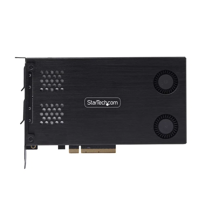 StarTech.com 2M2-REMOVABLE-PCIE Adaptador Rack Móvil Dual M.2 NVMe a PCIe x8 StarTech.com 2M2-REMOVABLE-PCIE Adaptador Rack Móvil Dual M.2 NVMe a PCIe x8