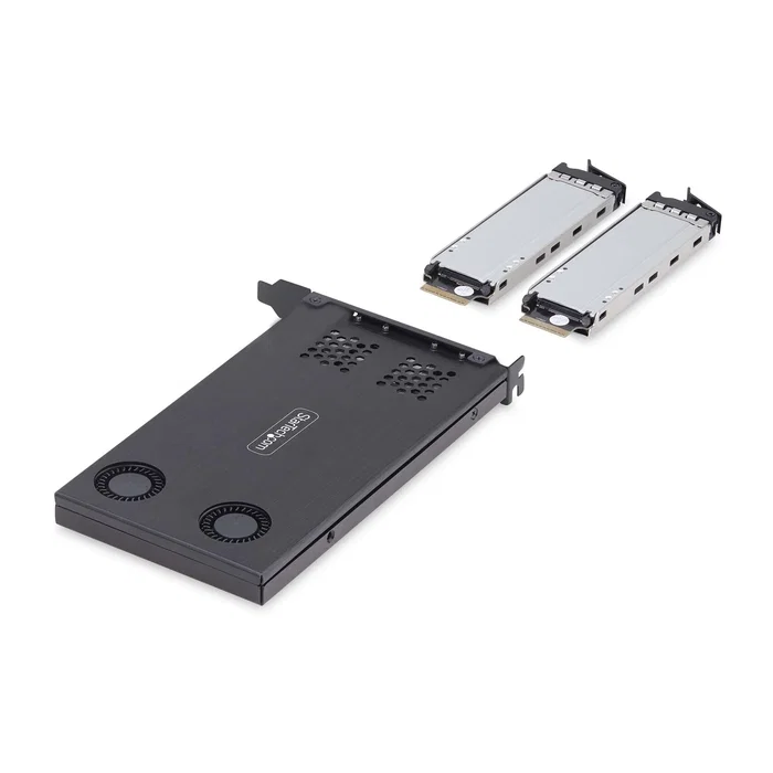 StarTech.com 2M2-REMOVABLE-PCIE Adaptador Rack Móvil Dual M.2 NVMe a PCIe x8 StarTech.com 2M2-REMOVABLE-PCIE Adaptador Rack Móvil Dual M.2 NVMe a PCIe x8
