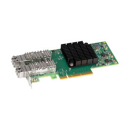Sonnet Twin25G Thunderbolt Dual Port 25Gb Ethernet PCIe Adapter con Módulo SFP28 Incluido - Verde