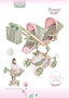 Decuevas Silla Gemelar Plegable Botanic Multiposición para Muñecas hasta 52 cm, 42x55x91 cm, Recomendado 3+ Años