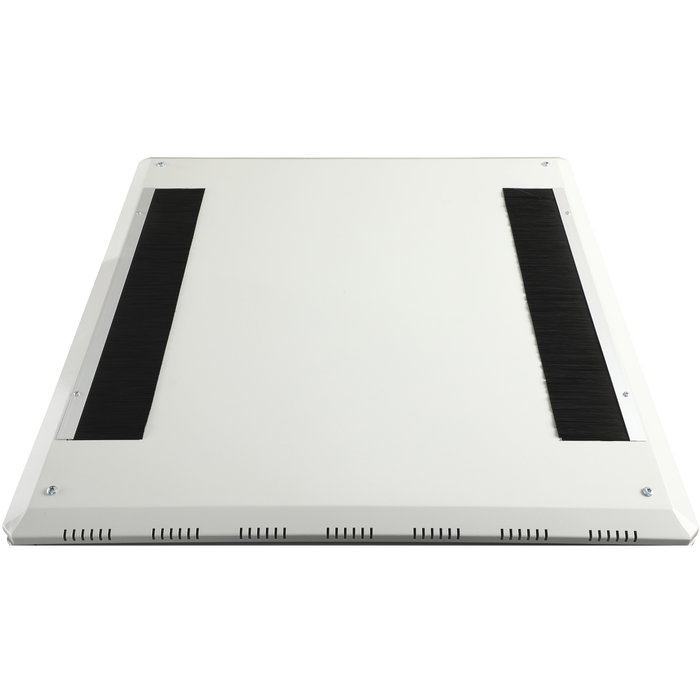 Digitus Unique 42HE Armario de Red / Bastidor Independiente 42U, 800 kg de Carga, 800x800 mm, Gris, con Ruedas, Patas Ajustables y Gestión de Cables