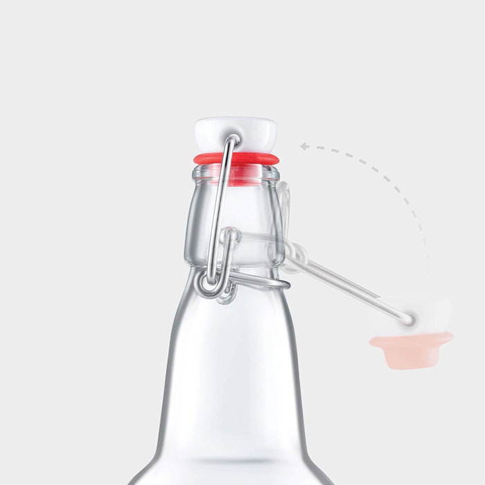 La Mediterranea Botella 100 ml con Tapón Hermético (24 Unidades) La Mediterranea Botella 100 ml con Tapón Hermético (24 Unidades)