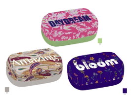 DKD Home Decor Estuche Lentes de Contacto PU Metal Surtido de 3 Colores