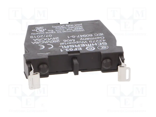 SCHMERSAL Bloques de Contactos EF 22mm NA IP20