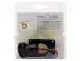 PRO CAR Alimentador USB con 2 puertos USB A, Negro