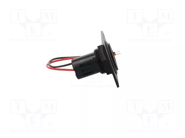 PRO CAR Alimentador USB con 2 puertos USB A, Negro