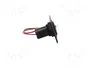 PRO CAR Alimentador USB con 2 puertos USB A, Negro