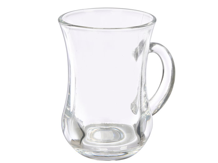 Vivalto Set 6 Jarras Pequeñas para Té 150 ml Vidrio Transparente 29.5x10x12 cm (Set de 12)