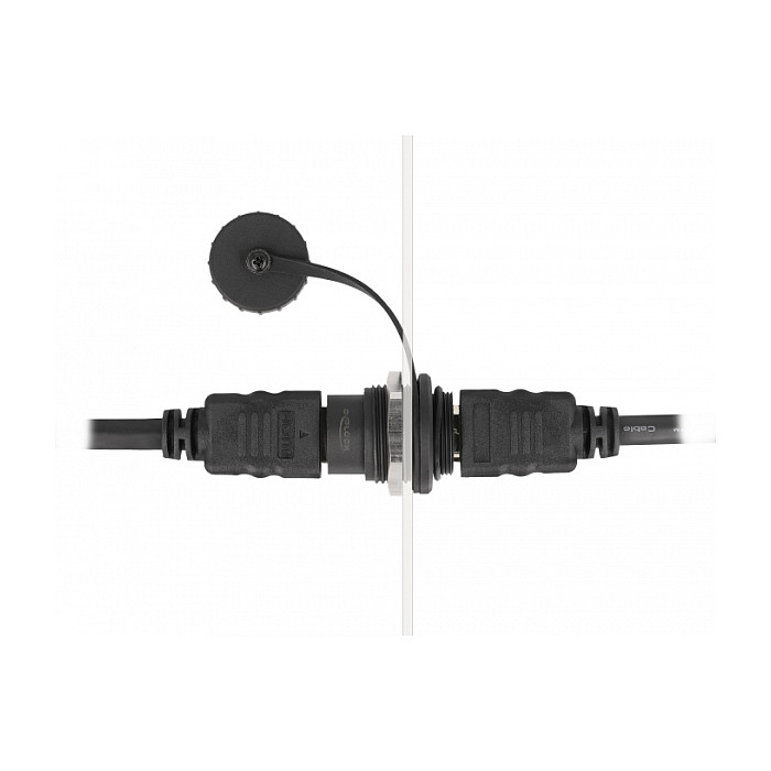 DeLOCK 86963 Módulo Keystone HDMI-A con tapa protectora IP67