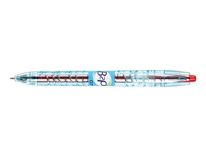 Pilot Begreen B2P Bolígrafo Tinta Gel Retráctil Rojo 0.7 mm (Set de 10)