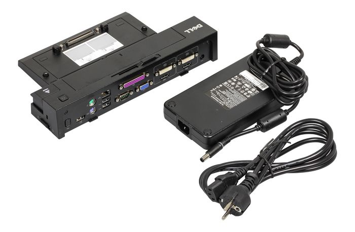 Dell E-Port II Replicador de puertos con USB 3.0 y DisplayPort 1.2 Dell E-Port II Replicador de puertos con USB 3.0 y DisplayPort 1.2