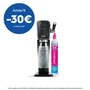 Sodastream Máquina para hacer agua con gas y refrescos ART Marble - 1 Botella de 1 L apta lavavajillas + 1 Recarga de gas 60 L